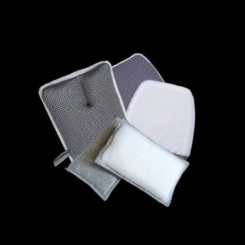 mcrofbre scrubbing pad detailing kit for car washing